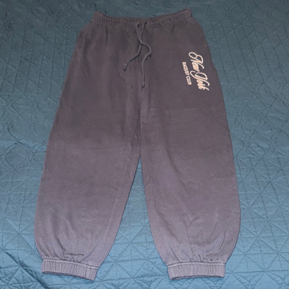 Aero Dwntme -New York Jogger Pants with Drawstring Waist and pockets
